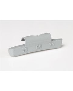 PLO11491 image(0) - Plombco 5 g EN style Value Line clip only weight- Box of 25
