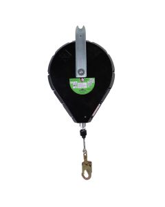 SRWV845533140 image(0) - PeakWorks PeakWorks - Self Retracting Lifeline Device - Galvanized Steel Cable, Snap Hook, 140 Ft