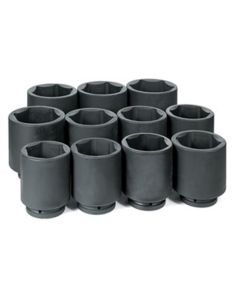 GRE9011MD image(0) - Grey Pneumatic 1DR 11PC DEEP METRIC SET 76MM-115MM