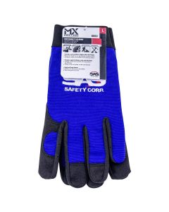 SAS6665 image(0) - SAS Safety Mechanics Glove Blue, XXL
