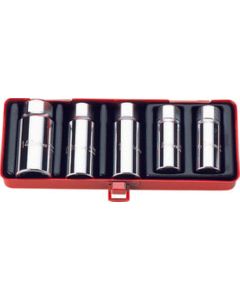 KKN4214M image(0) - Ko-ken USA 1/2 Sq. Dr. Stud puller set  6mm-14mm    5 pieces