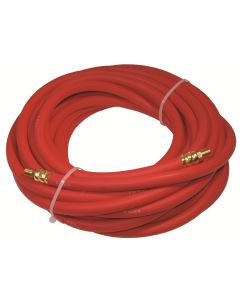 KTI72050 image(1) - K Tool International 3/8 in. x 50 ft. - 1/4 in. MNPT Rubber Air Hose, R