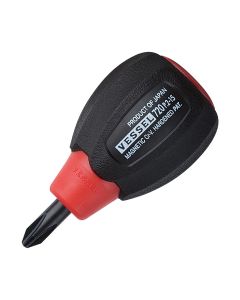 Vessel No.720 Super Cushion Stubby Screwdriver PH2x15