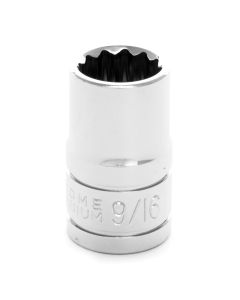 WLMW32518 image(0) - Wilmar Corp. / Performance Tool 1/2" Dr 12pt Stndrd Skt 9/16"