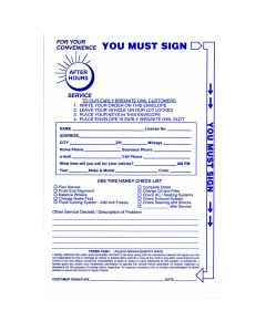 PETFB-P9833-48 image(0) - Petoskey Plastics Envelopes for Key Drop Box