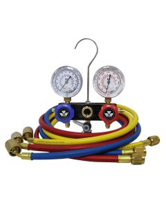 Mastercool Aluminum metric manifold set