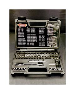 VIMFRBS89 image(1) - VIM Tools 89 Piece Master Bit Set with 1/4 Inch Flex Ratchet (Includes RFB400K)