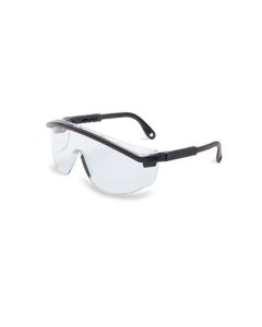 UVXS135 image(0) - Uvex Black Frame Clear Lens