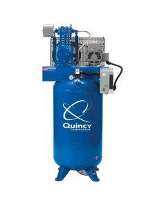 QAC271CS80VCB23 image(0) - Quincy Compressors 7.5hp 80 gallon 1 phase Quincy