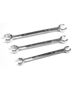 WLMW350M image(2) - Wilmar Corp. / Performance Tool 3 Pc MM Flare Nut Wrench Set
