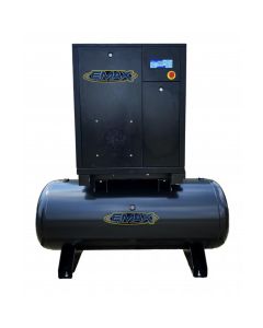 EMXERI0151203 image(0) - EMAX EMAX 15HP 3PH Industrial Rotary Screw Compressor-120 Gal Tank Mount