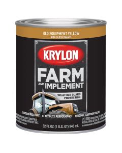 DUP2042 image(0) - FARM  PAINTS; OLD  CAT YELLOW; 32 OZ. QUART;