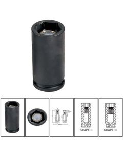 GRE1010MDG image(1) - Grey Pneumatic SOC 10MM 3/8D IMP MAG 6PT DP BLK