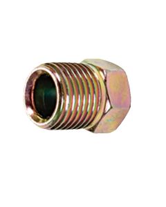 SRRBR1150C image(0) - S.U.R.&R. 7/16 Inch-24 Inverted Flare Nut - 100 Pack
