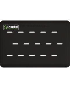 LDS1010671 image(0) - LDS (ShopSol) Anti-Fatigue Mat Supreme Pro 3' x 2' Black 32LOTB