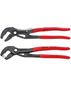 KNP9K0080135US image(1) - KNIPEX 2 Pc. Hose Clamp and Click Clamp Set