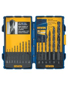 HAN314015 image(0) - Hanson DRILL BIT 15PC BLACK OXIDE SET