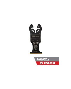 MLW49-25-1525 image(1) - Milwaukee Tool Milwaukee OPEN-LOK 1-3/8" TITANIUM ENHANCED CARBIDE TEETH MULTI-MATERIAL BLADE 5PK