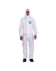 Ansell ALPHATEC 681800 BOUND HOODED COVERALL SIZE 2XL