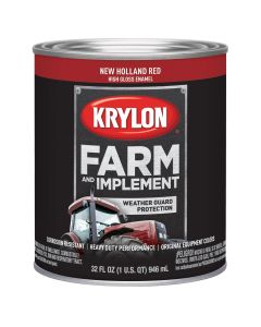 DUP2035 image(0) - FARM  PAINTS; NEW HOLLAND RED; 32 OZ. QUART;