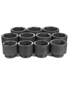 GRE9011M image(0) - Grey Pneumatic 1DR 11PC METRIC SET 76MM-115MM