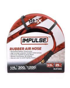 BLBT3825 image(0) - BluBird BluBird Air Hose RAV 3/8 in. x 25 ft. Rubber
