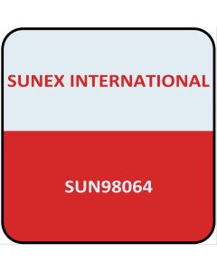 SUN98064 image(0) - Sunex 3/16X3" NEON ORANGE