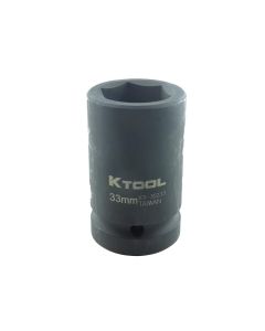 KTI35233 image(1) - K Tool International 1 Inch Drive 33MM DEEP HEX BUD