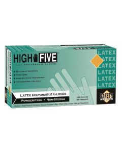 MFXL564 image(0) - Microflex HIGH FIVE PF INDUST GRADE LATEX GLOVES XL