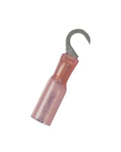 JTT2161J image(0) - The Best Connection 22-18 #10 RED CS HEAT SHRINK HOOK 5 PCS