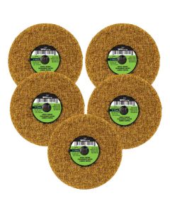 FOR71608 image(1) - Forney Industries Quick Change Surface Prep Pad, Coarse Grit, 3 in (5-Pack of Forney 71912)