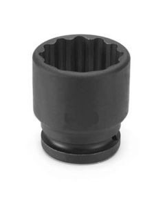 GRE3146R image(0) - Grey Pneumatic SOC 1-7/16 3/4D IMP 12PT BLK