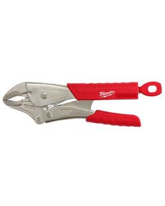MLW48-22-3410 image(1) - Milwaukee Tool 10" Locking Pliers  Curved Jaw w/ Durable Grip