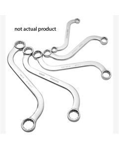 SUN994005 image(0) - Sunex 11/16" x 3/4" S-Style Double Box End Wrench