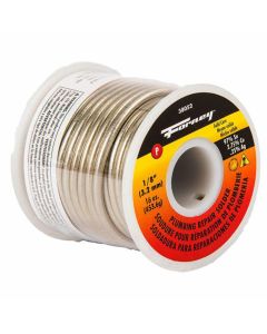 Forney Industries Solder, Lead Free (LF), Plumbing Repair, Solid Core, 1/8 in, 16 Ounce