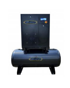 EMXERI0070801 image(0) - EMAX EMAX 7.5HP 1PH Industrial Rotary Screw Compressor-80 Gal Tank Mount
