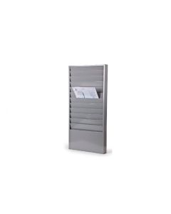 PETFB-P9933-72 image(0) - Petoskey Plastics Vert. 18-Pock. RO Rack Pkt 12.5"Wx5"D