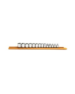 KDT81396 image(0) - Gearwrench 14 Piece 3/8" Drive 6 Point Stubby Socket Set Metric