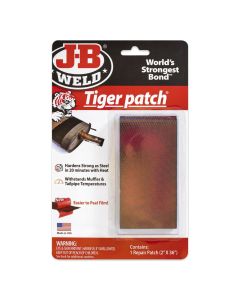 JBW39206 image(1) - J B Weld J-B Weld 39206 Tiger Patch Kit Muffler Patch