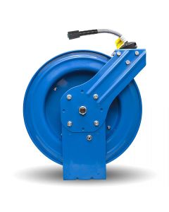 BLBPWRHD1450-NM image(0) - BluBird Blushield Polyester Pressure Washer Hose Reel Heavy Duty Single Arm Assembly 1/4" x 50'