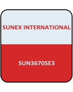 SUN3670SE3 image(0) - Sunex 3/8" Dr. External Star Impact Socket E7