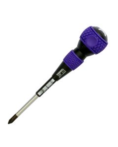 VES230P175 image(0) - Vessel No.230 Ball Grip Tang-Thru Screwdriver PH1x75