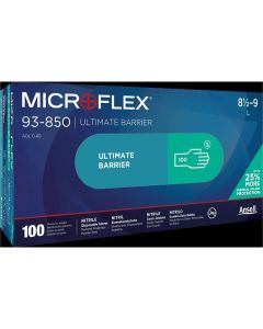 MFX93850090 image(0) - Microflex GLOVE 93-850 DISP NITRILE L 100PK