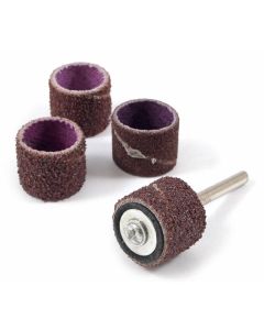 Forney Industries Sanding Drum Kit, 1/2 in x 1/2 in (5-Piece)