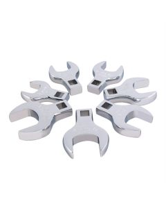 SUN9720A image(1) - Sunex 7 Piece 1/2" Dr. Jumbo SAE Crowfoot Wrench Set