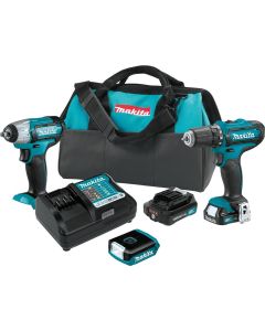 MAKCT323 image(0) - 12V CXT 1.5 Ah Cordless 3-Piece Combo Kit
