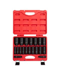 SUN2641 image(0) - Sunex 19-Piece 1/2 in. Drive Deep Fractiona