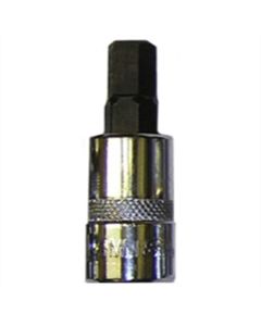 VIMHM-9MM image(0) - VIM Tools 9 mm Hex Bit, Chrome 3/8 Inch Square Drive Bit Holder