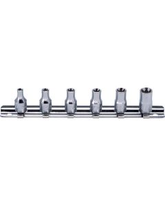 Ko-ken USA RS2425/6 1/4 Sq. Dr. 6 piece TORX&Acirc;&reg; Socket Set E4-E10