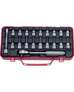 Ko-ken USA 3276 3/8 Sq. Dr. Bit Socket set      20 pieces